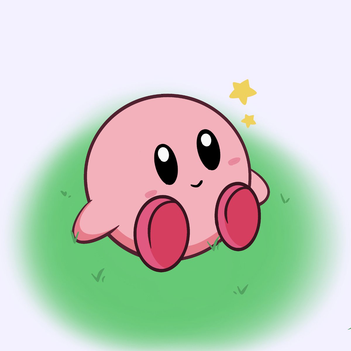 como dibujar a kirby facil