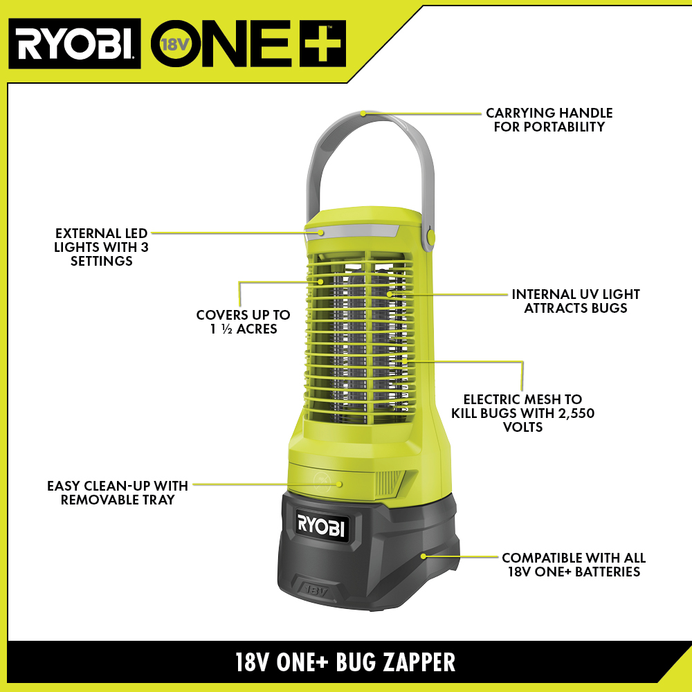 ryobi bug zapper