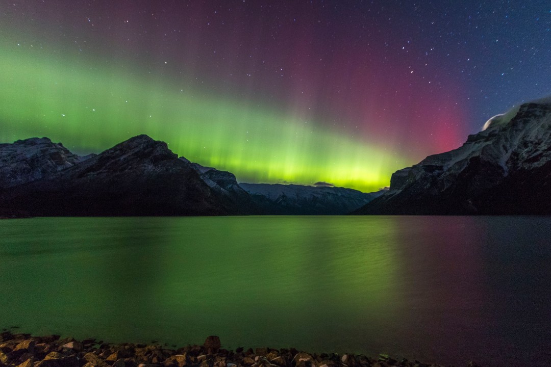 aurora borealis forecast banff