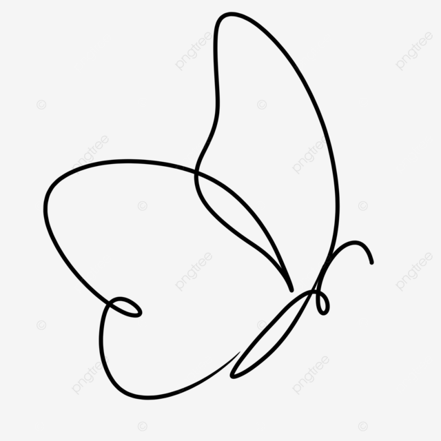 mariposas dibujo aesthetic