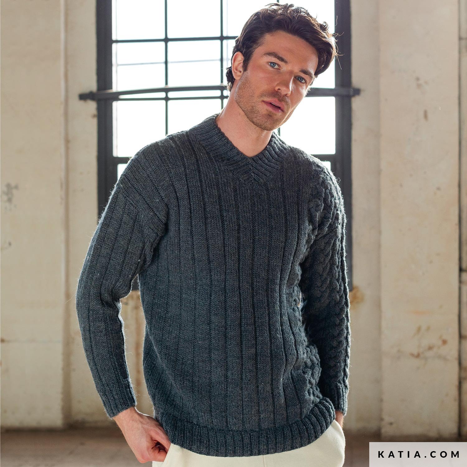 male sweater knitting patterns