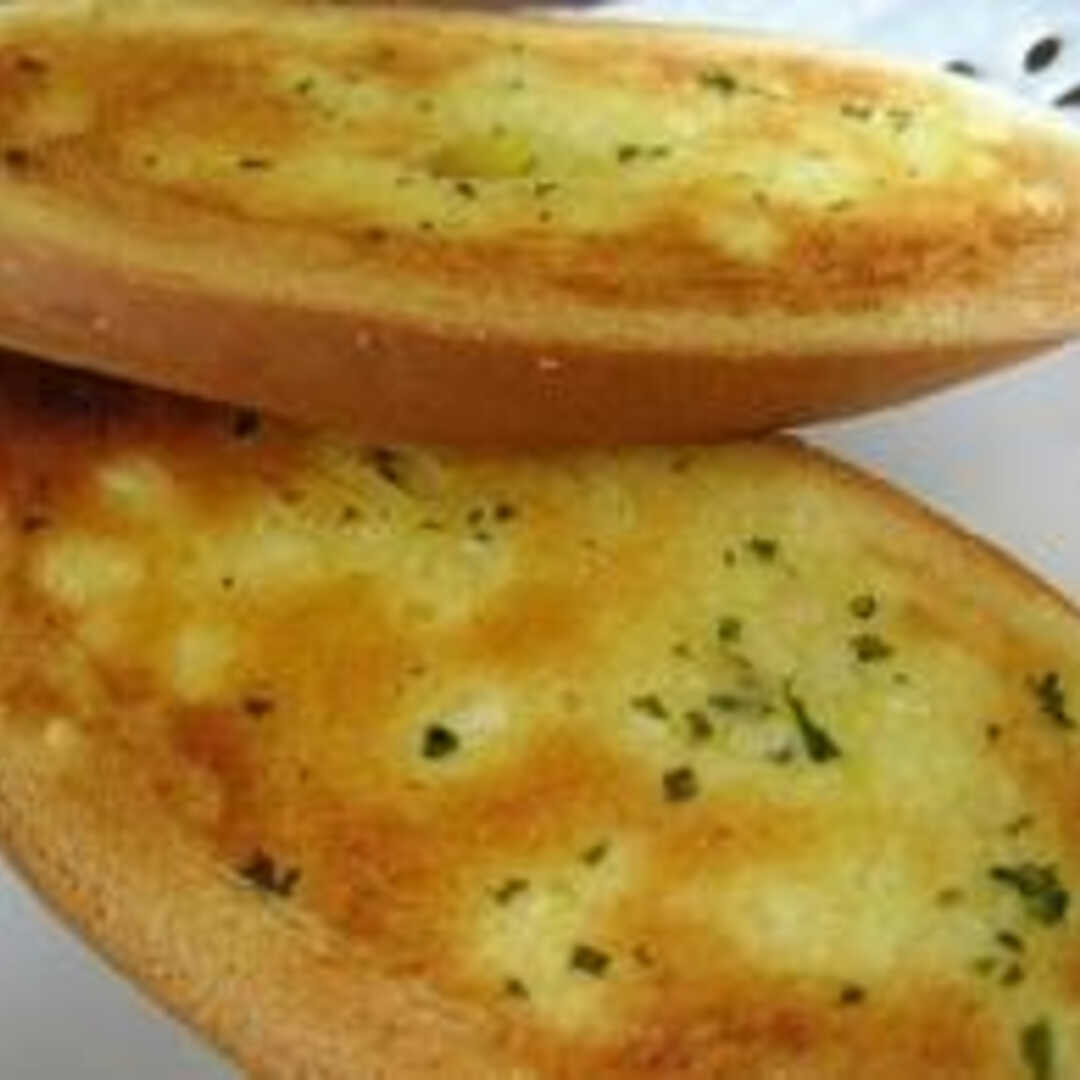 slice of garlic bread calories