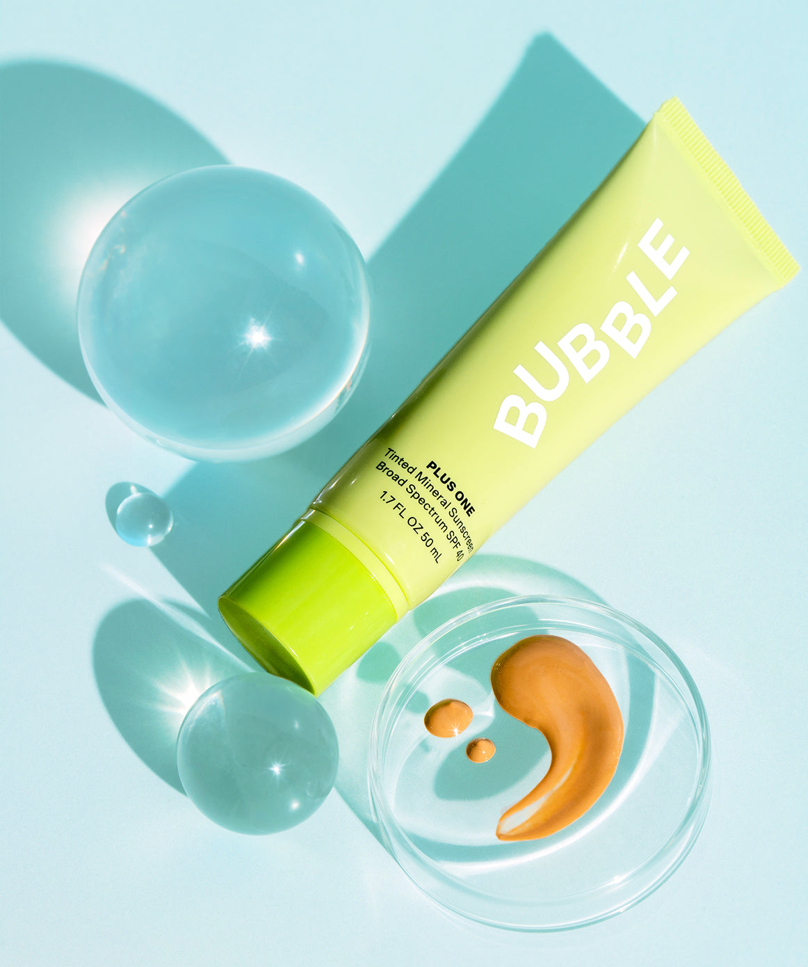 bubble sunscreen