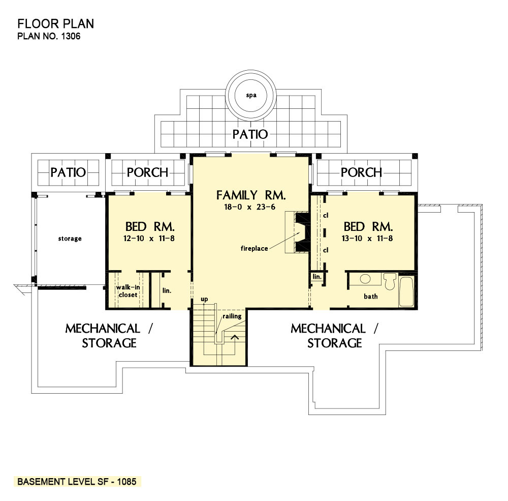 walkout ranch plans