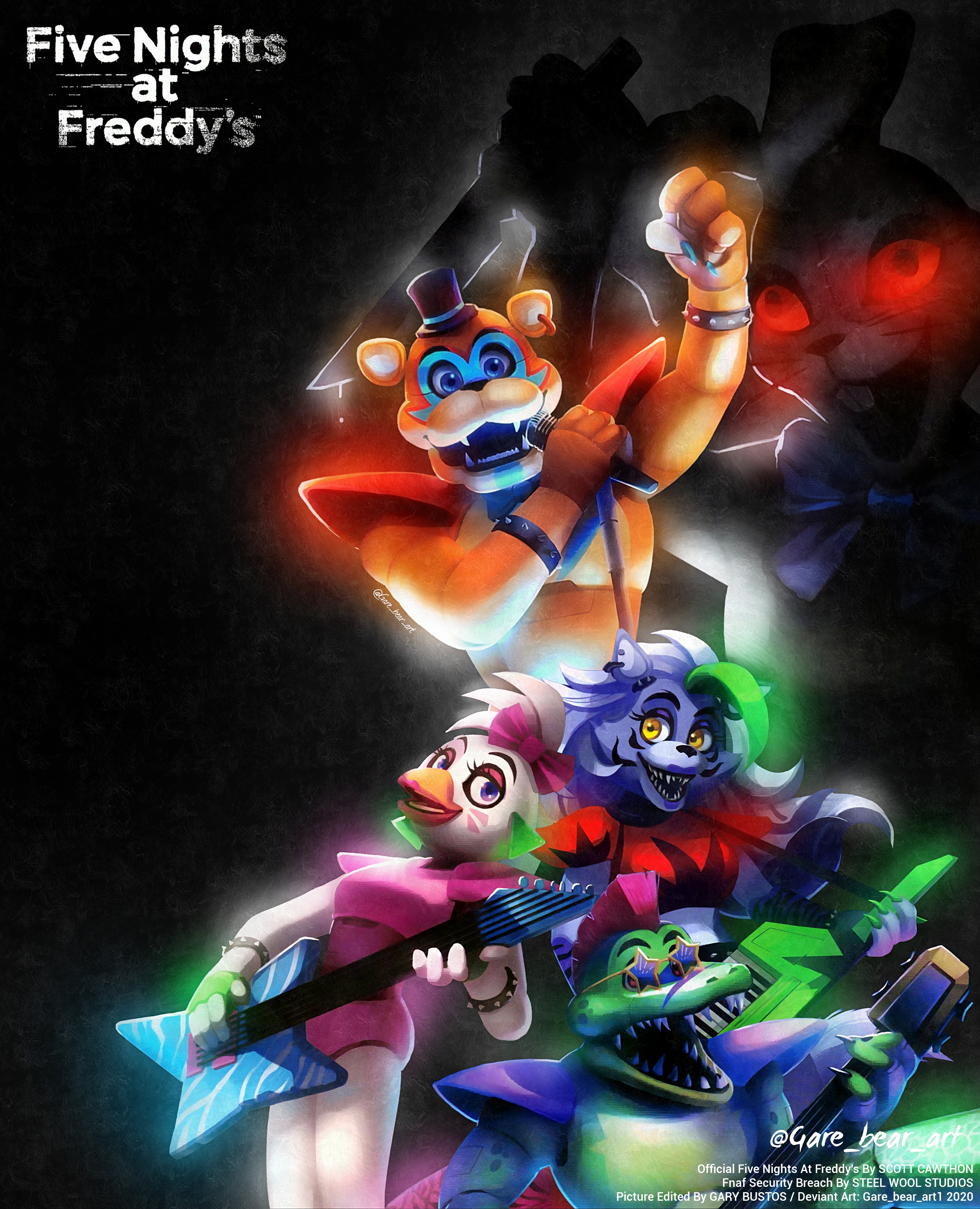 fondos de pantalla de fnaf security breach