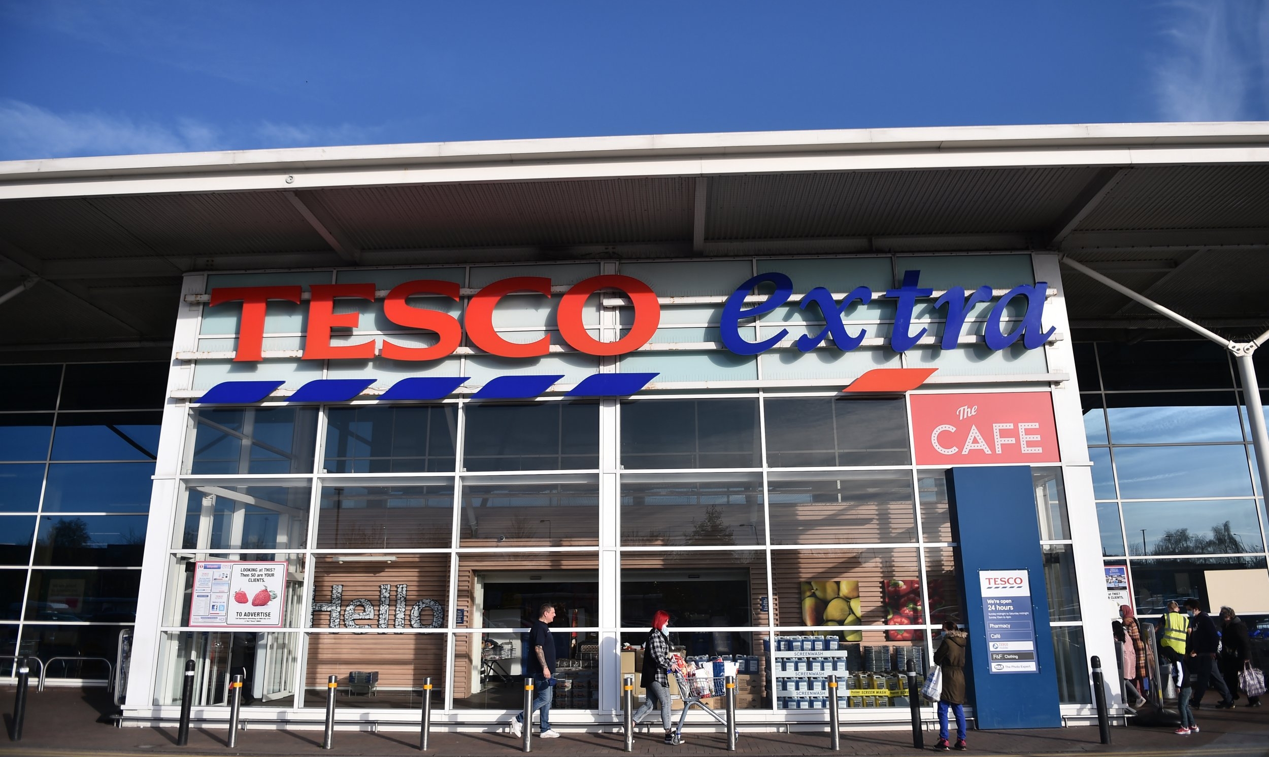 tesco extra opening hours