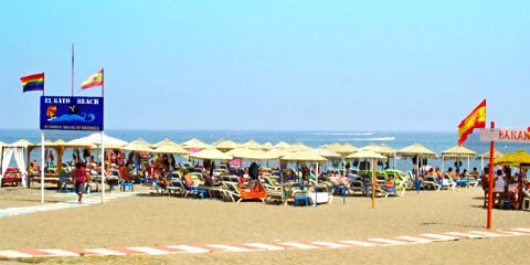 gay beaches torremolinos