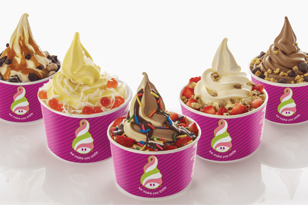 menchies frozen yogurt menu