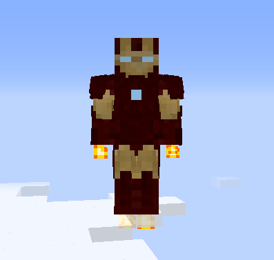 minecraft legends iron man