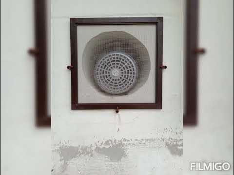 mosquito net for exhaust fan