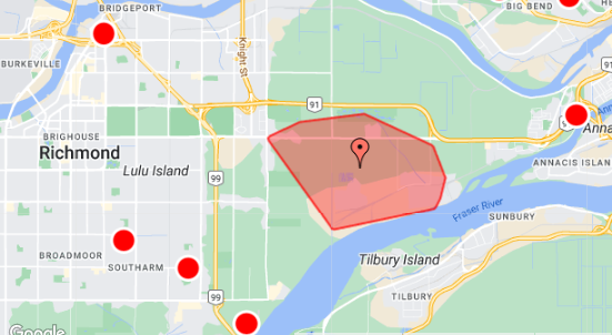 power outage in pitt meadows