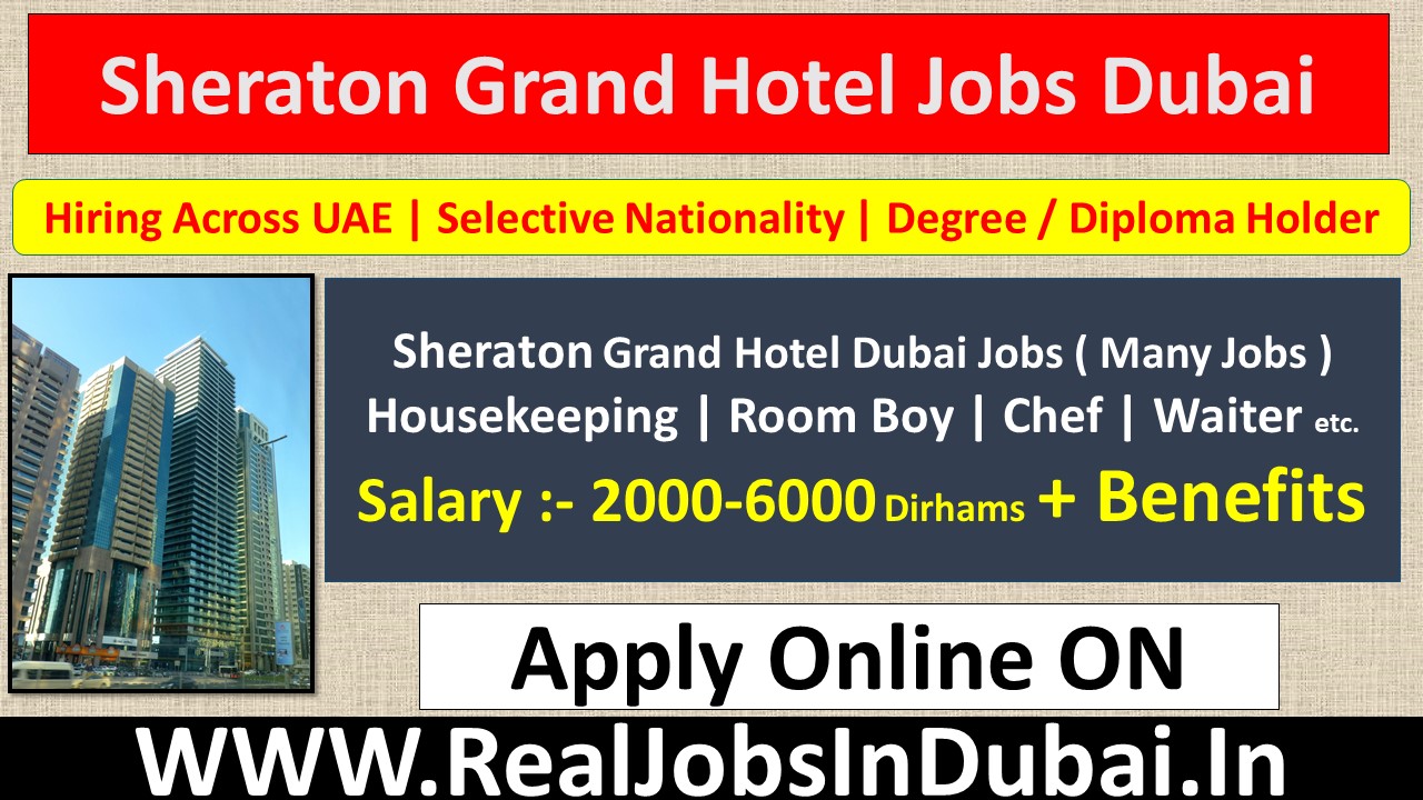 jobs sheraton hotel