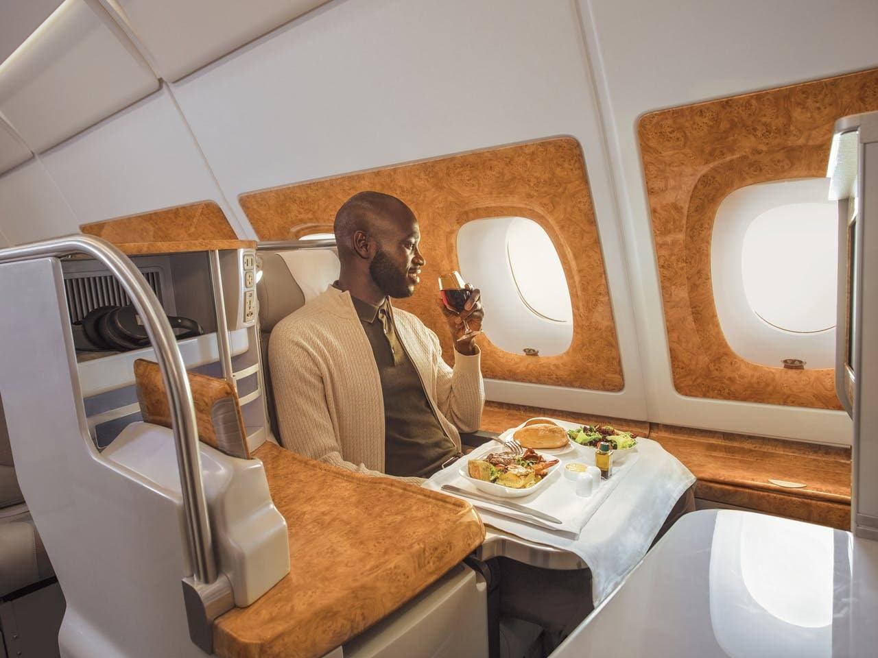 emirates business class offers
