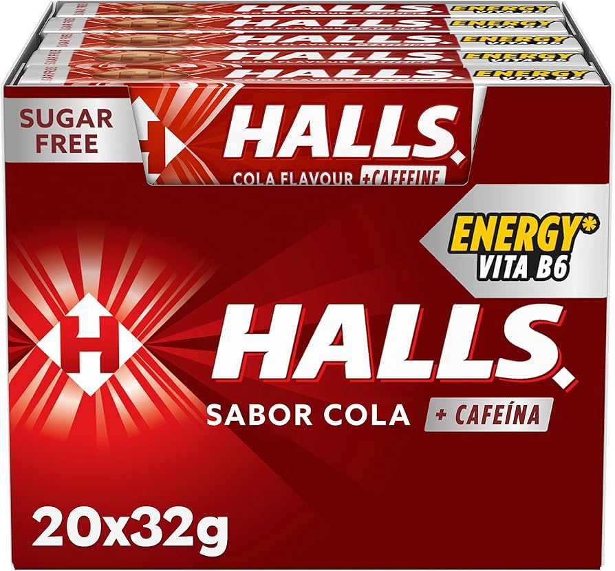 halls cola flavour