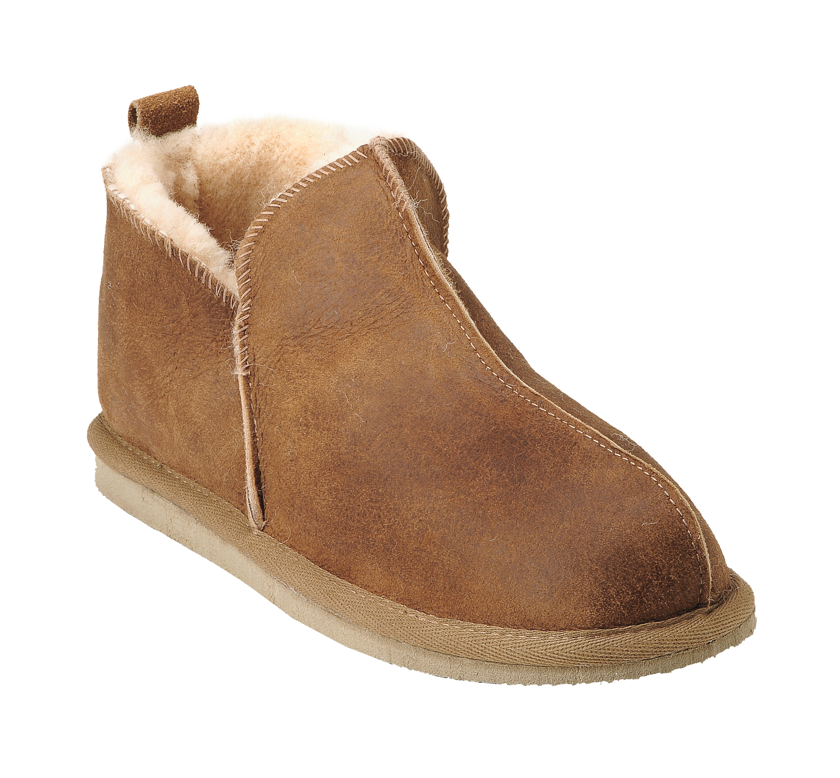 mens sheepskin mules