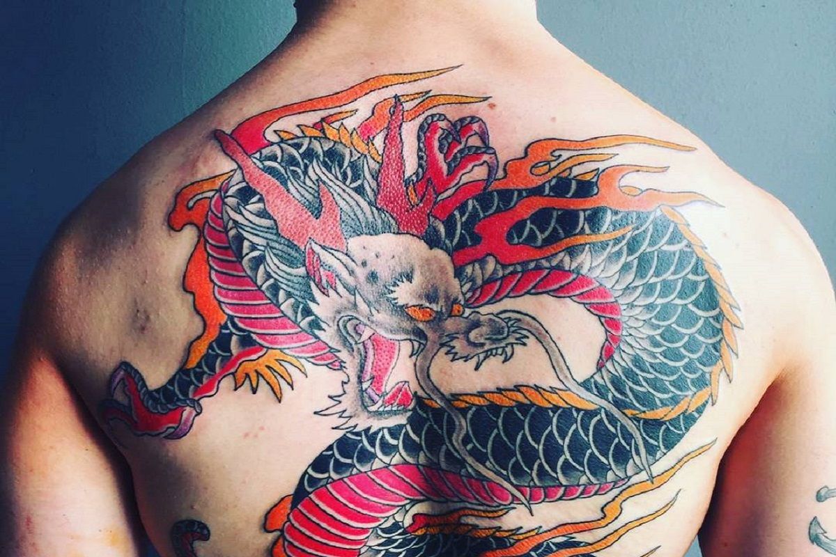 tatuajes de dragones chinos