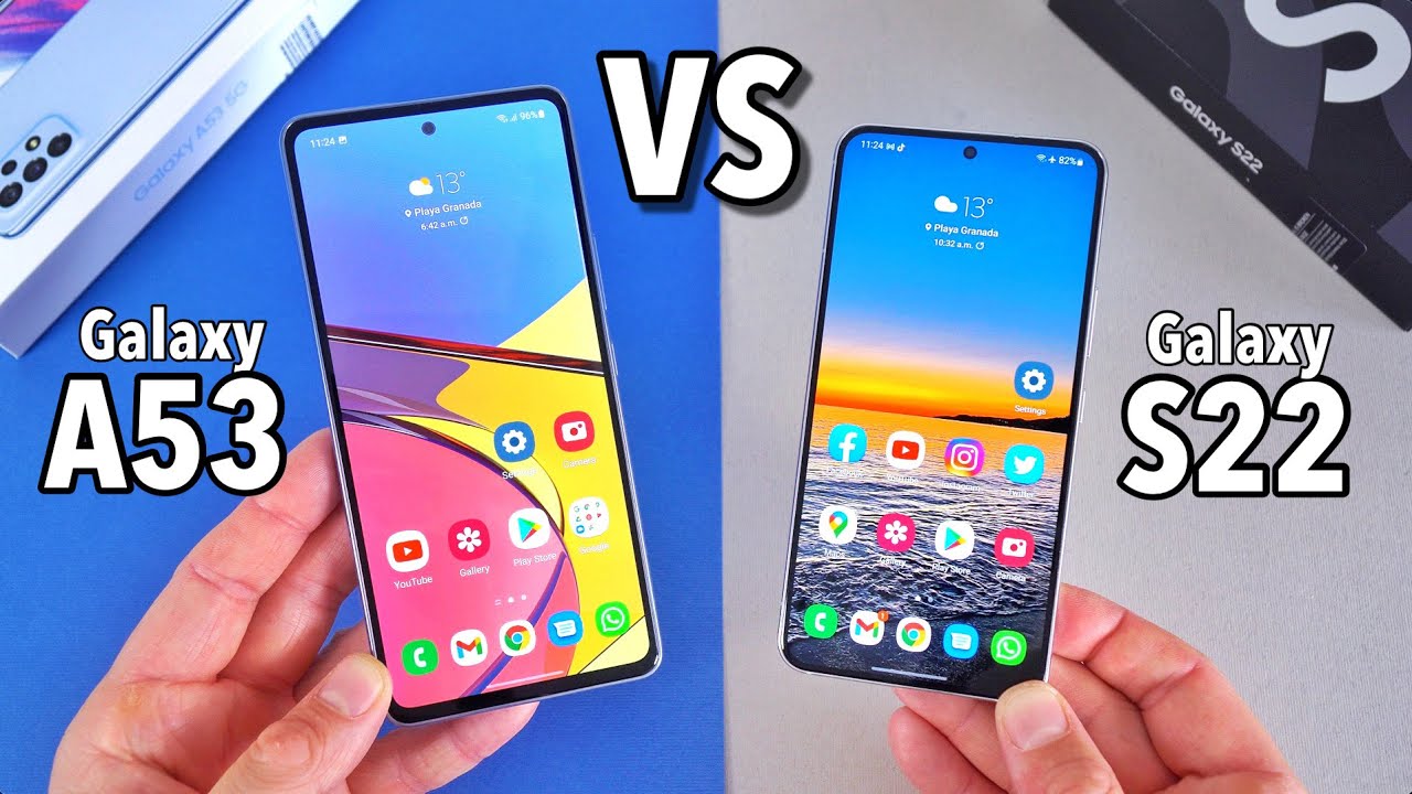 galaxy a53 vs s22