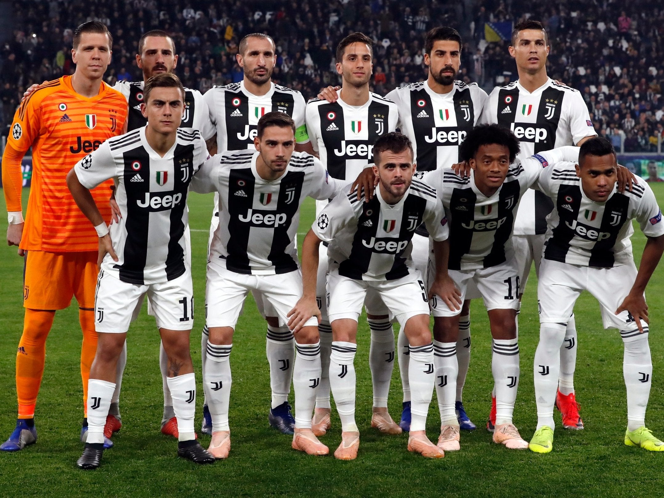 juventus players 2018