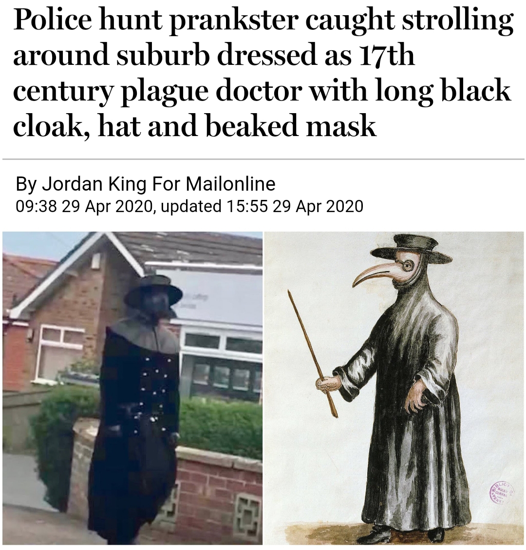 plague doctor meme