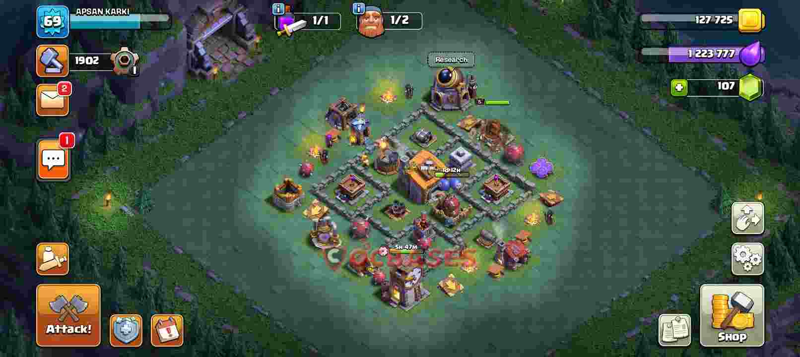 town hall 6 builder base