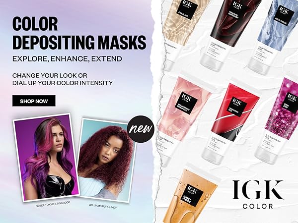 igk color depositing mask