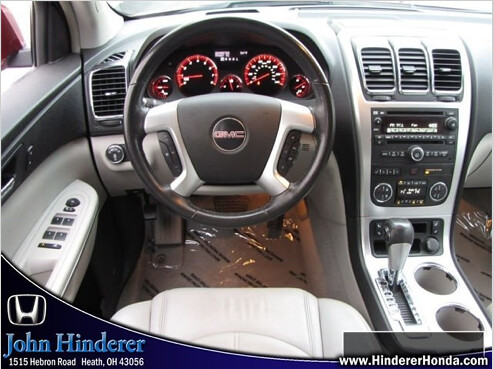 2008 gmc acadia interior