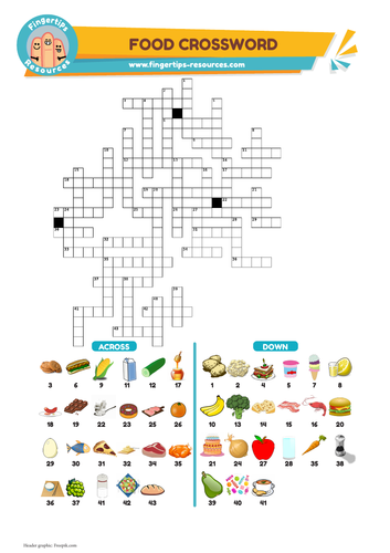 finger food crossword