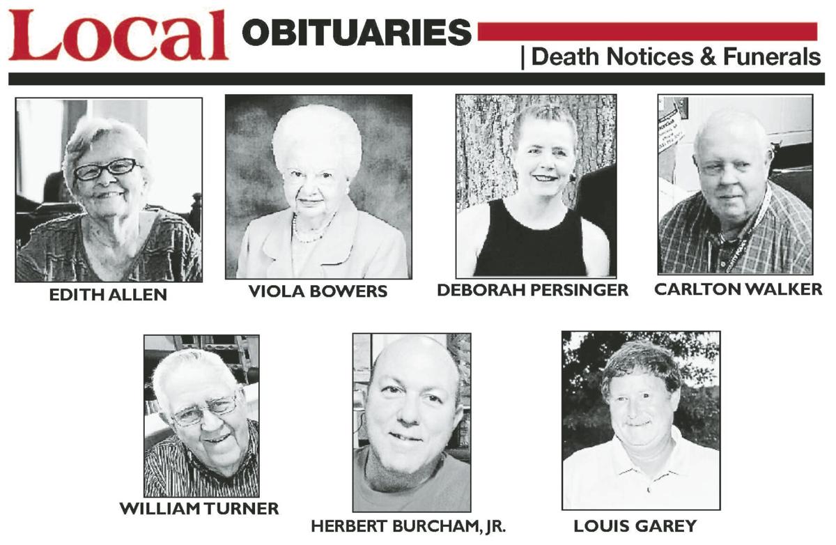 local obituaries this week