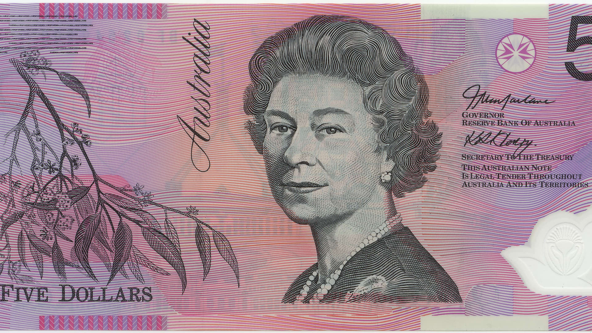 5 in australian dollars