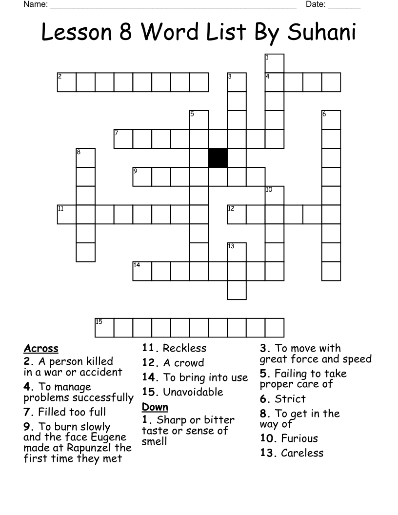 sharply bitter or pungent crossword