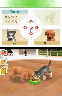 dog games for nintendo ds