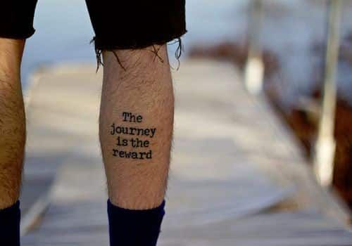 tattoos with meaningful sayings for guys