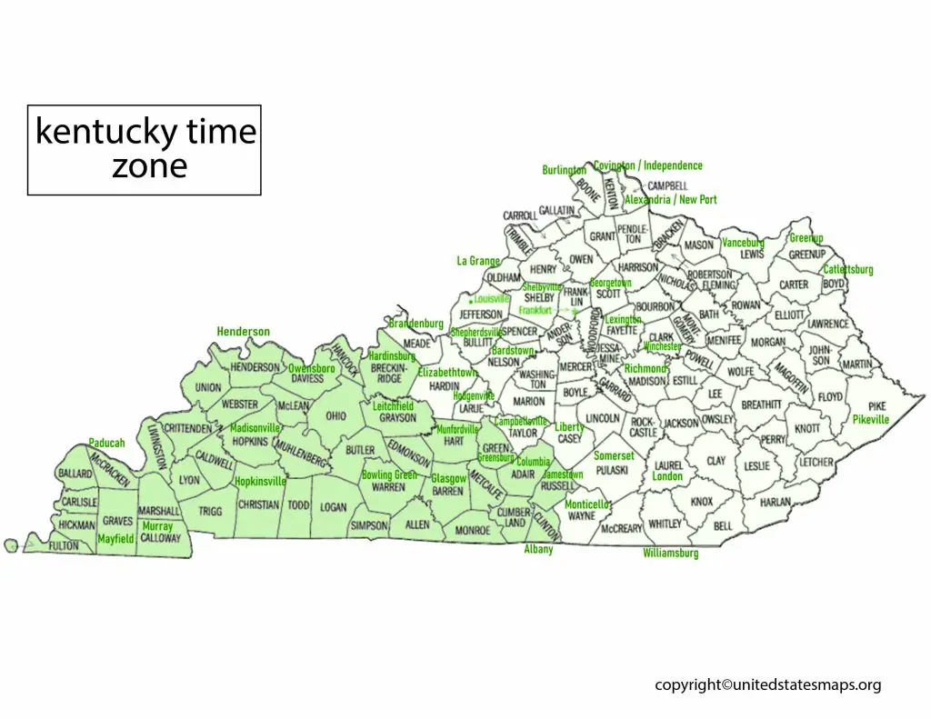 kentucky time zone