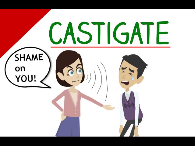 castigate meaning in telugu