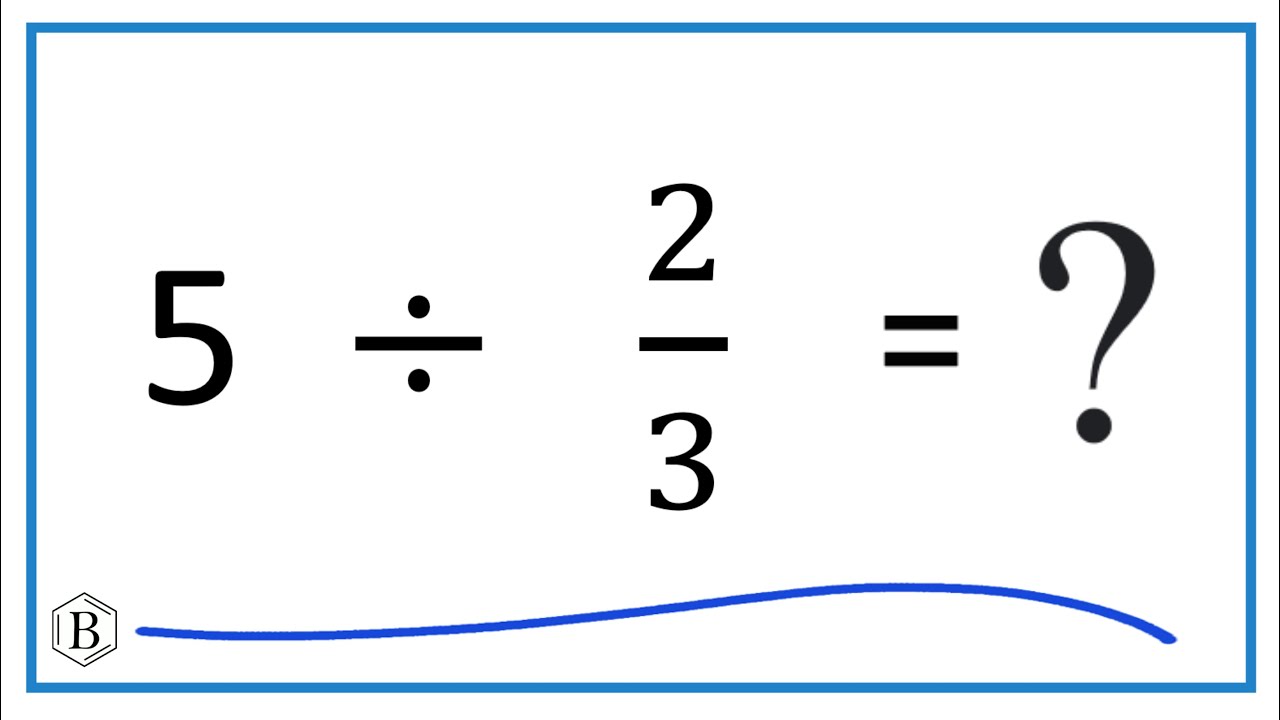 4/5 divided by 2/3