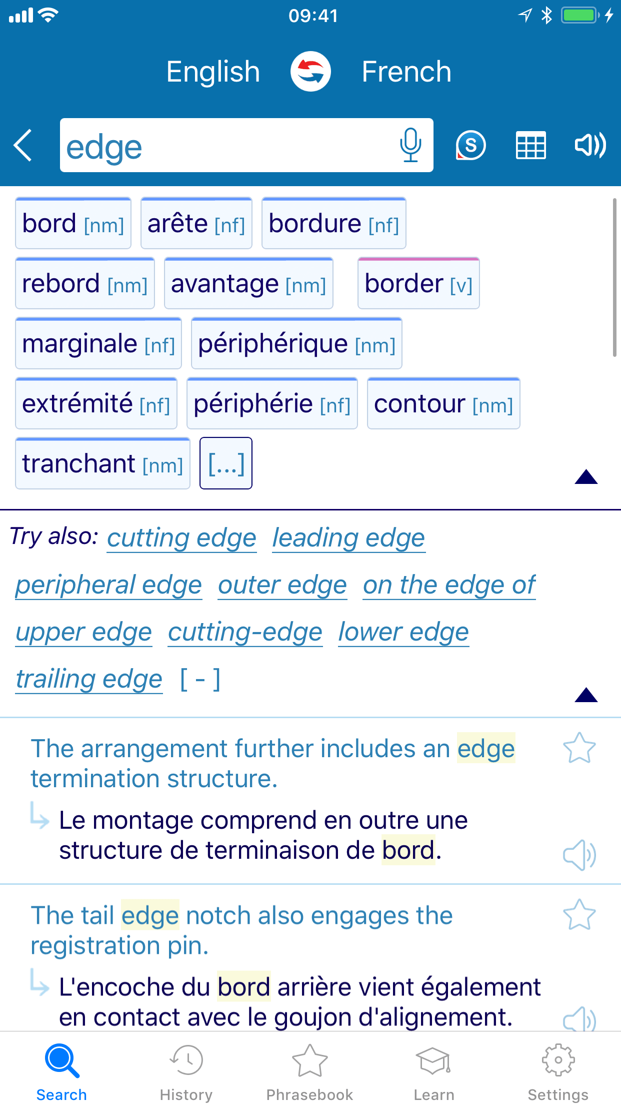reverso context french
