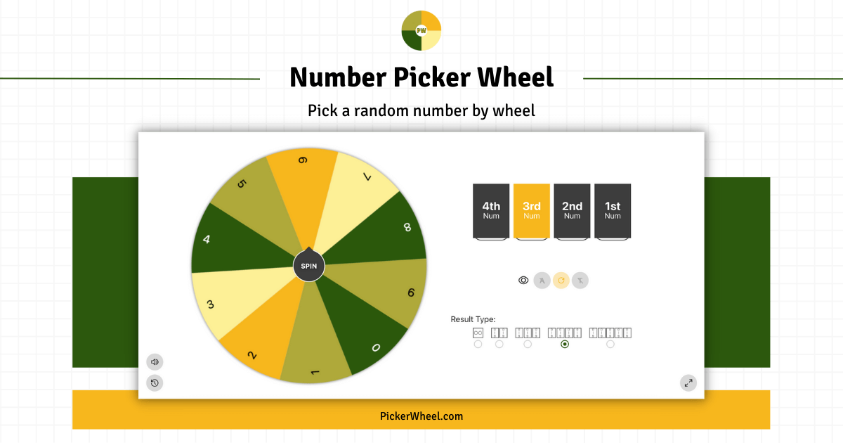 random number generator wheel