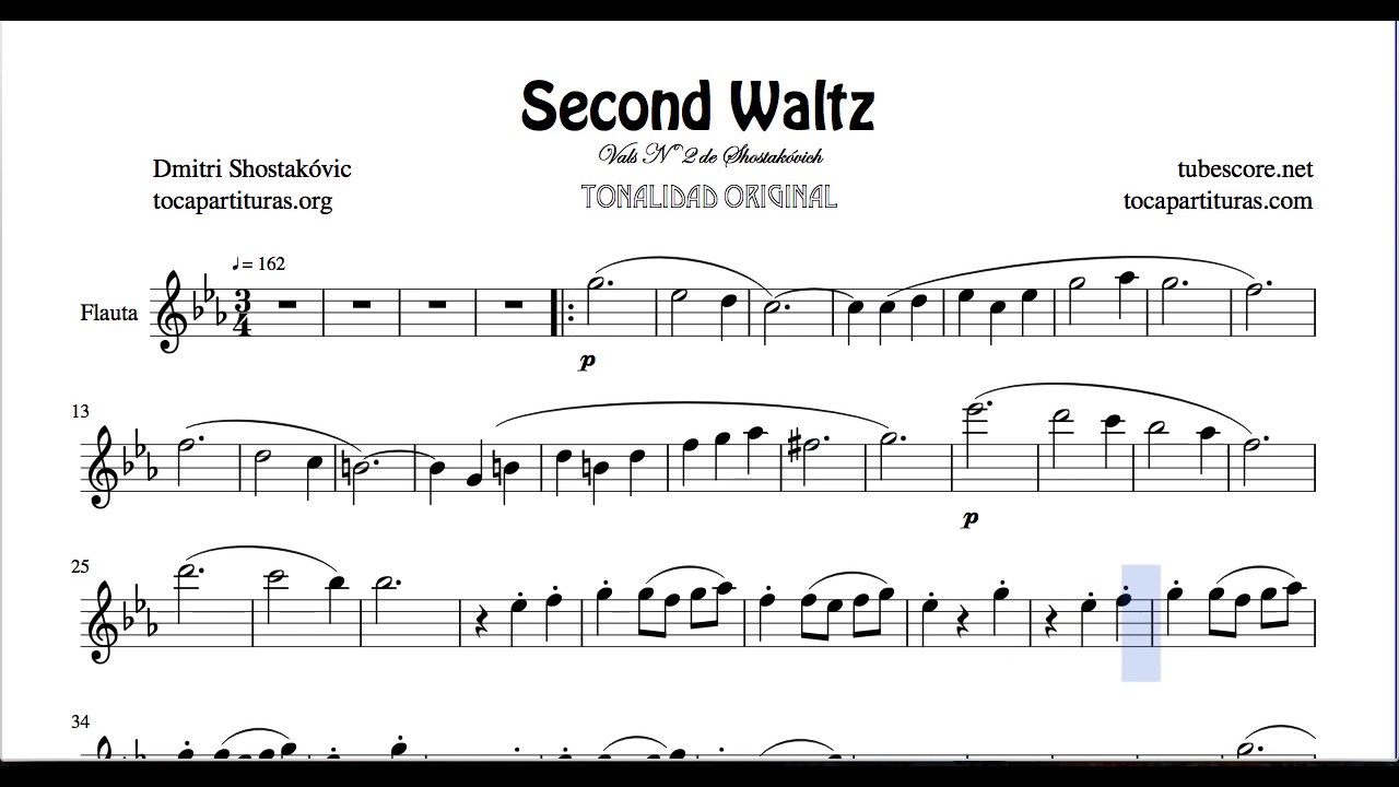 2nd waltz shostakovich