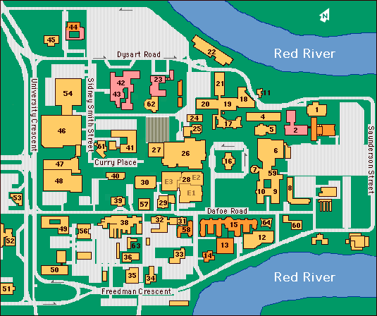 uofm parking map