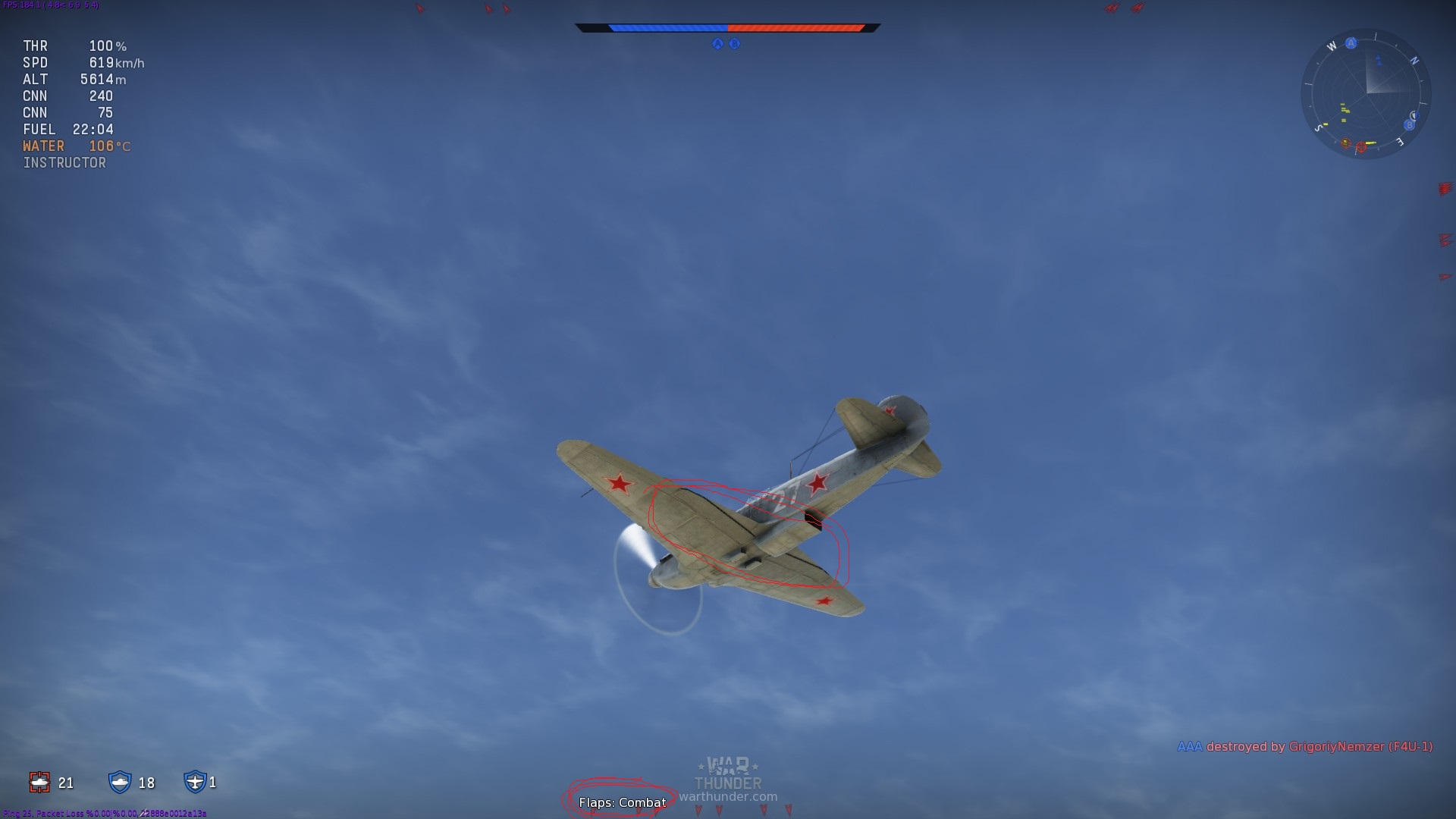 what are combat flaps war thunder