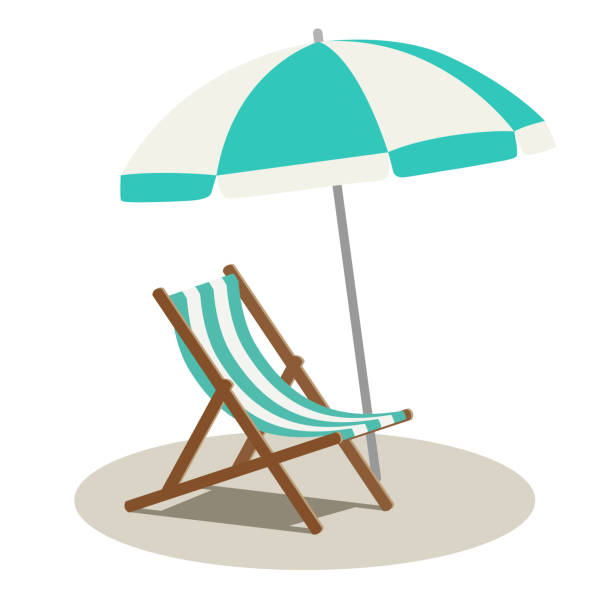 beach umbrella clipart