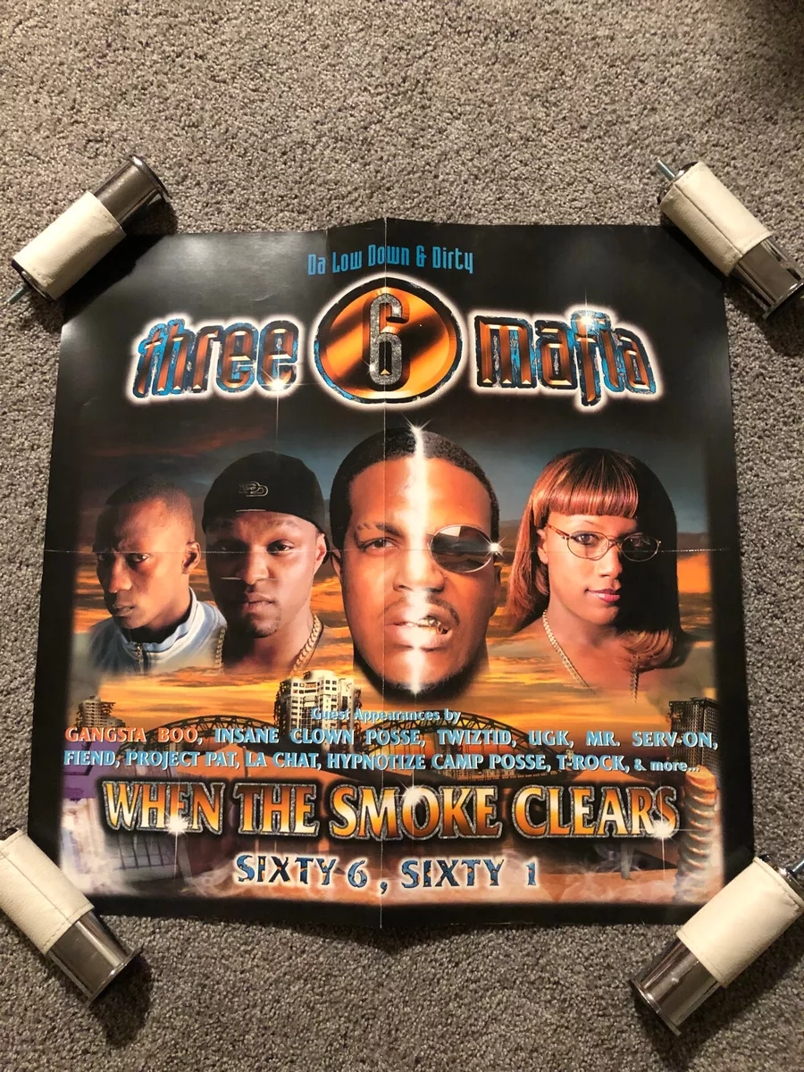 three 6 mafia poster