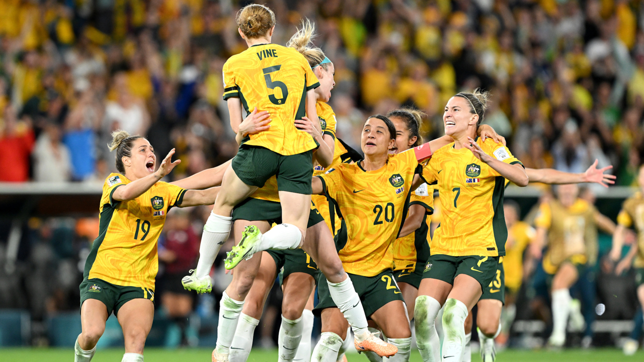 matildas starting lineup