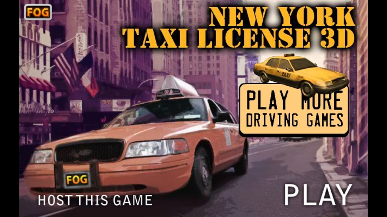 juego new york taxi license