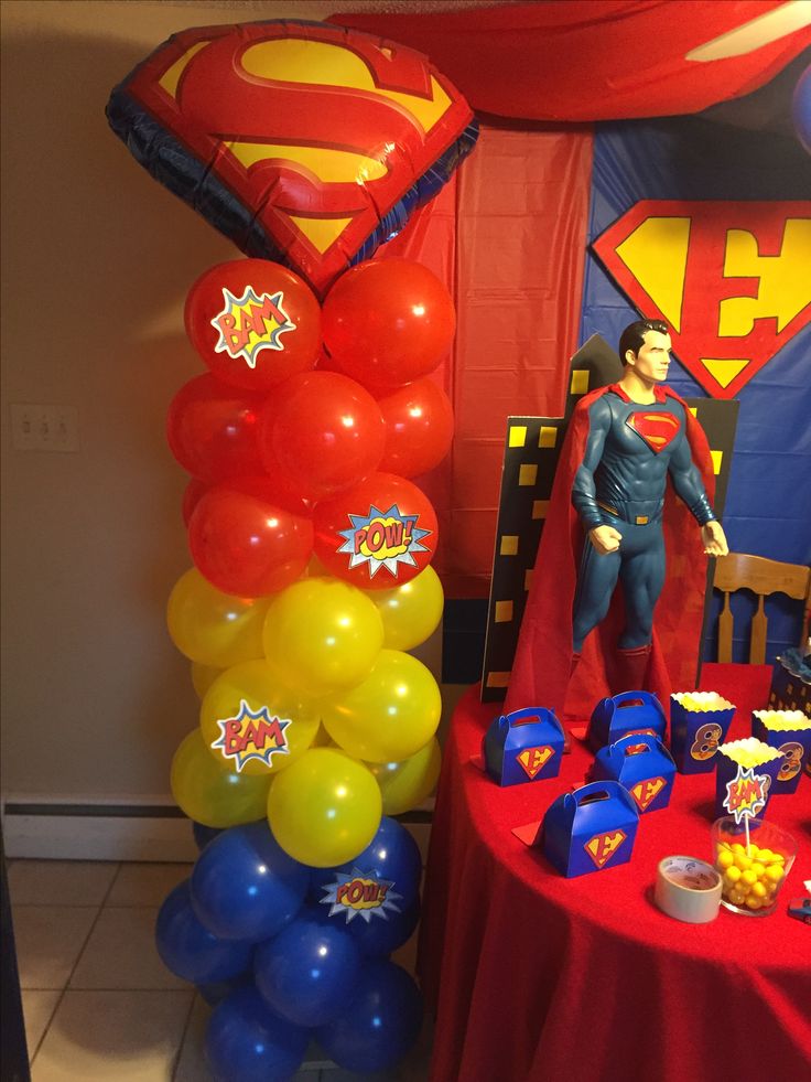 fiesta superman decoracion