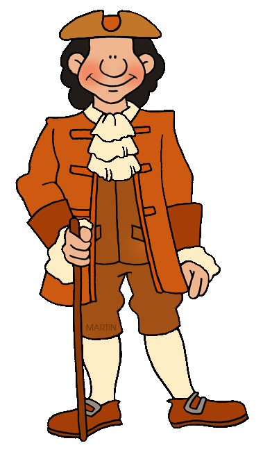 colonist clipart