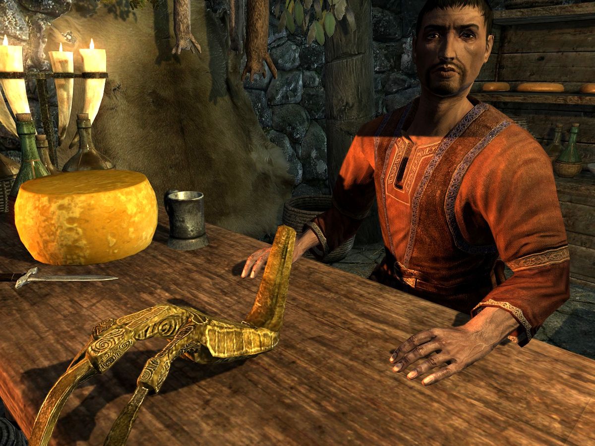 where is the golden claw skyrim