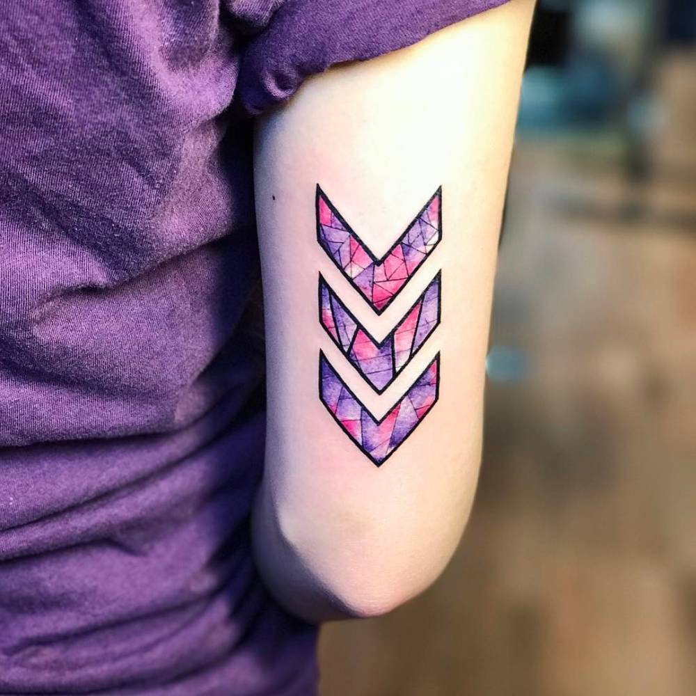 chevron tattoo meaning