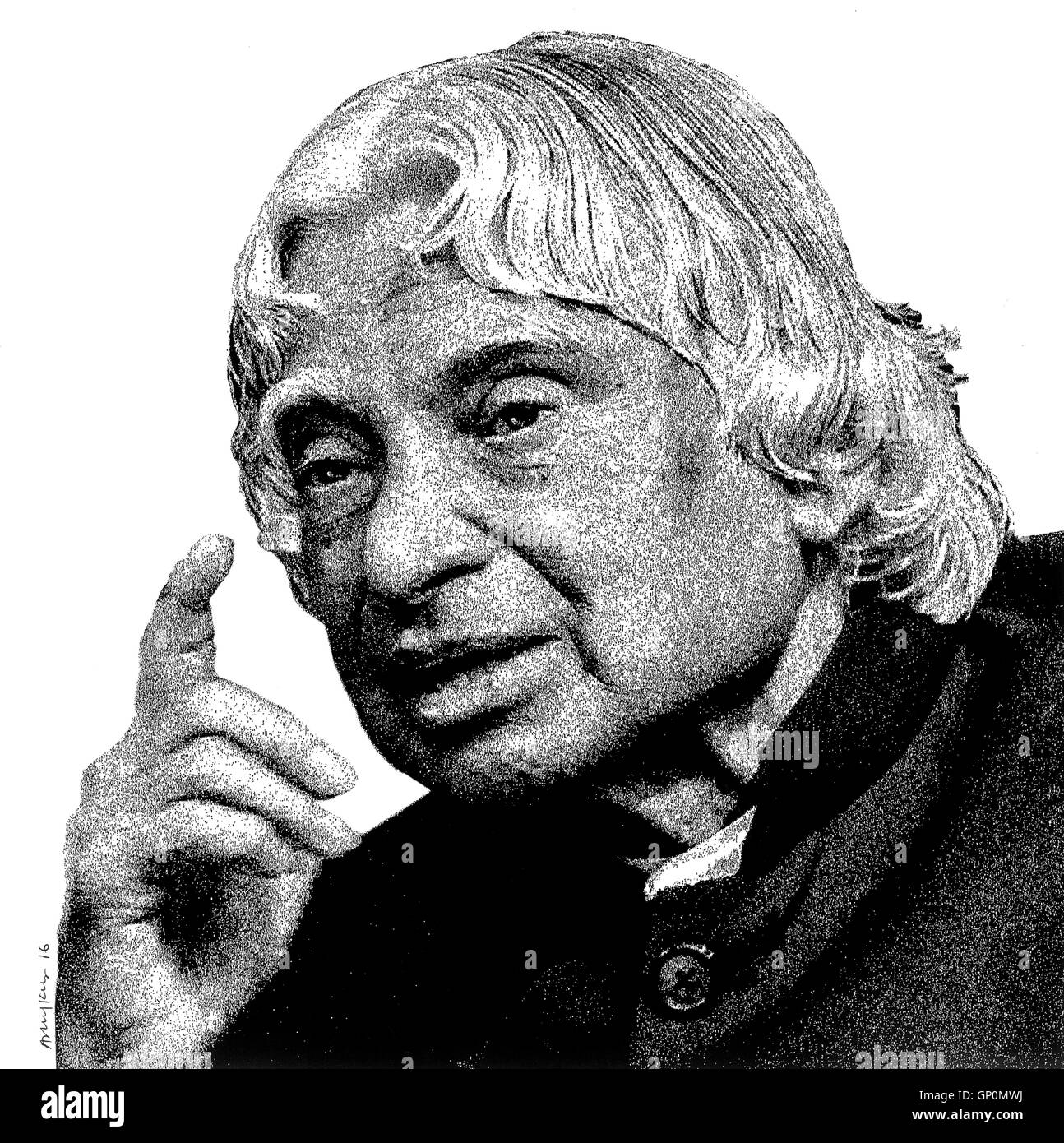 abdul kalam drawing photos