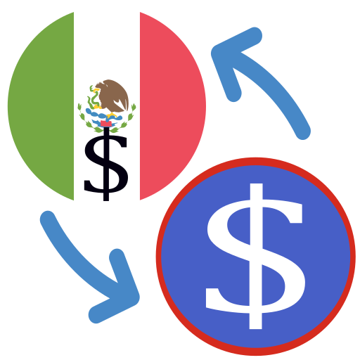 converter peso mexicano em dolar